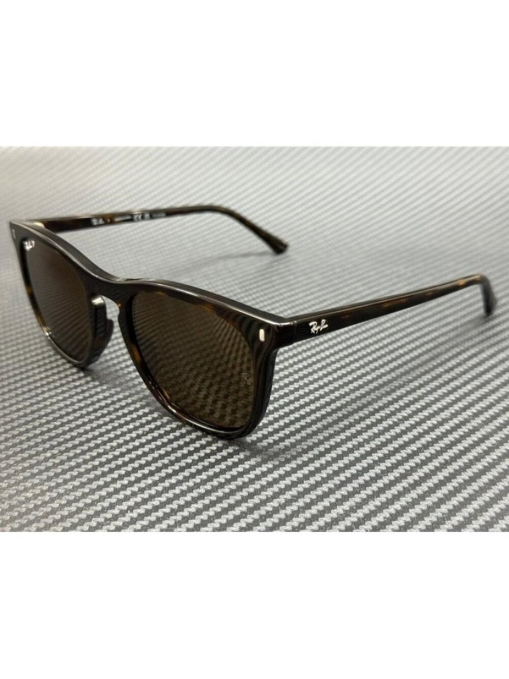 New Ray-Ban Men Havana Brown Sunglasses 53-21-145